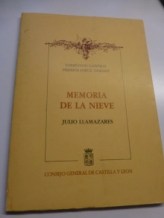 libro memoria de la nieve